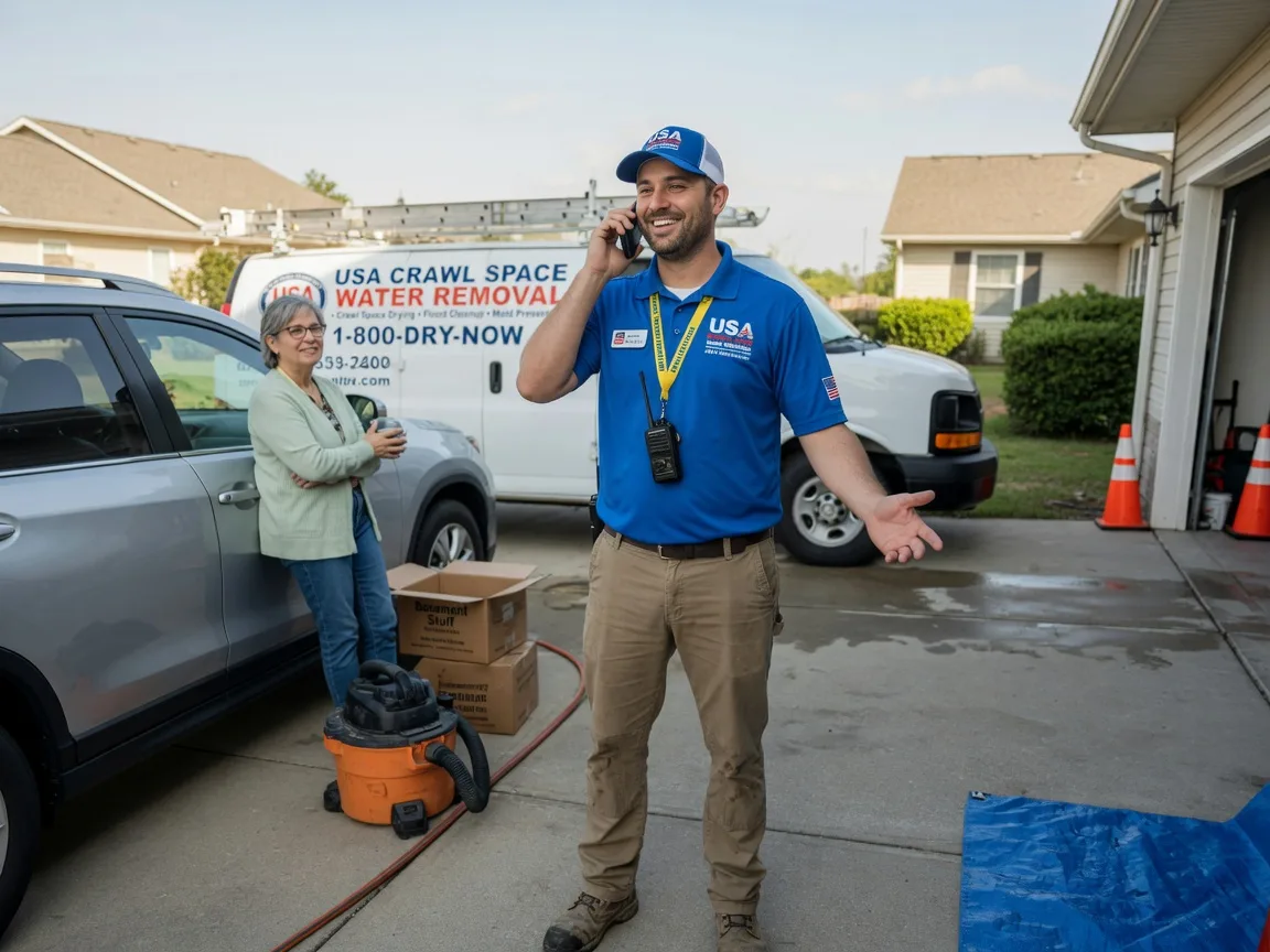 Crawl Space Water Removal Pinebluff, NC FAQs